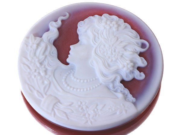 ジュエリー極】ハンス・ペーター・ミュラー作 上品な女性の彫刻 高級