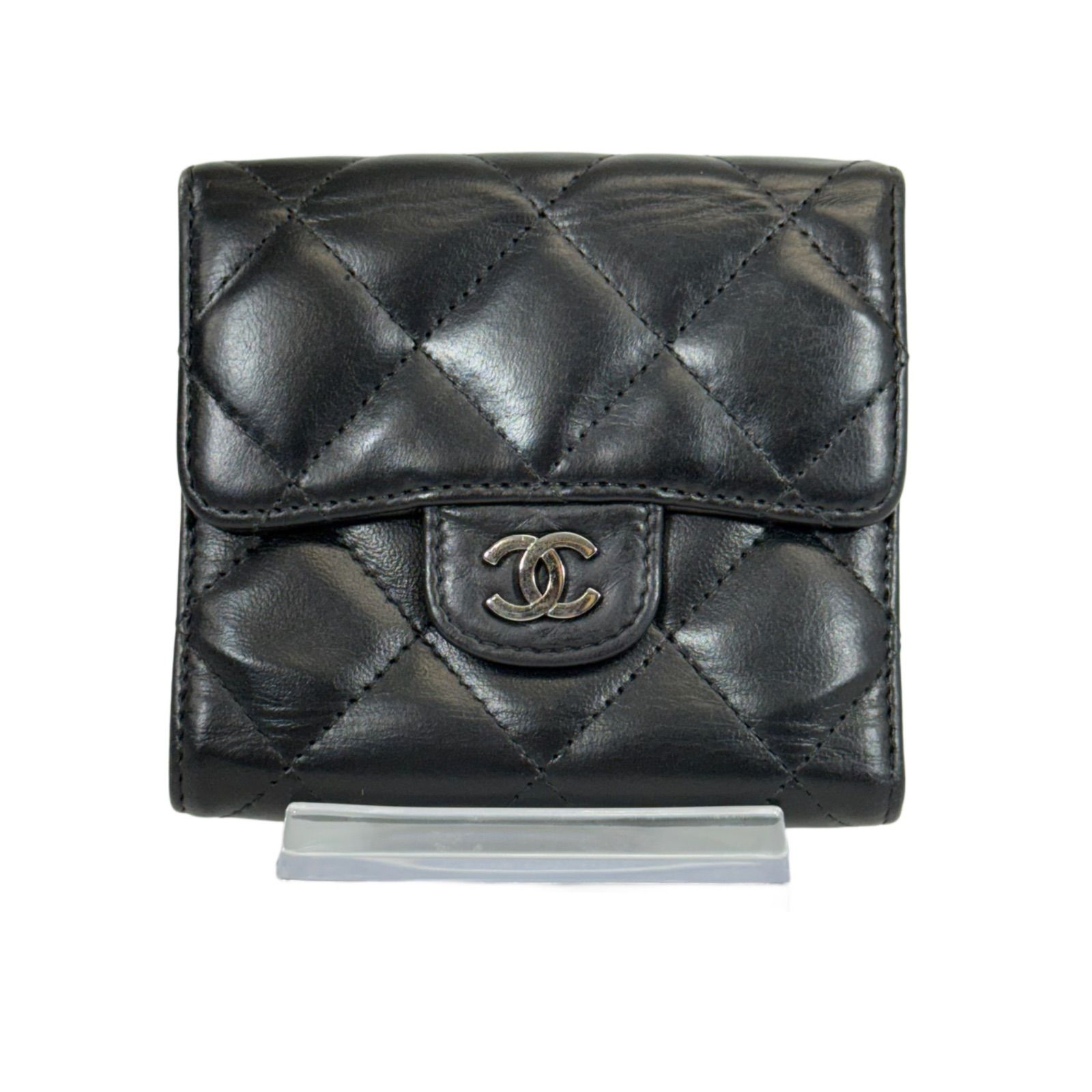 人気・美品】CHANEL シャネル ラムスキン マトラッセ タイムレス