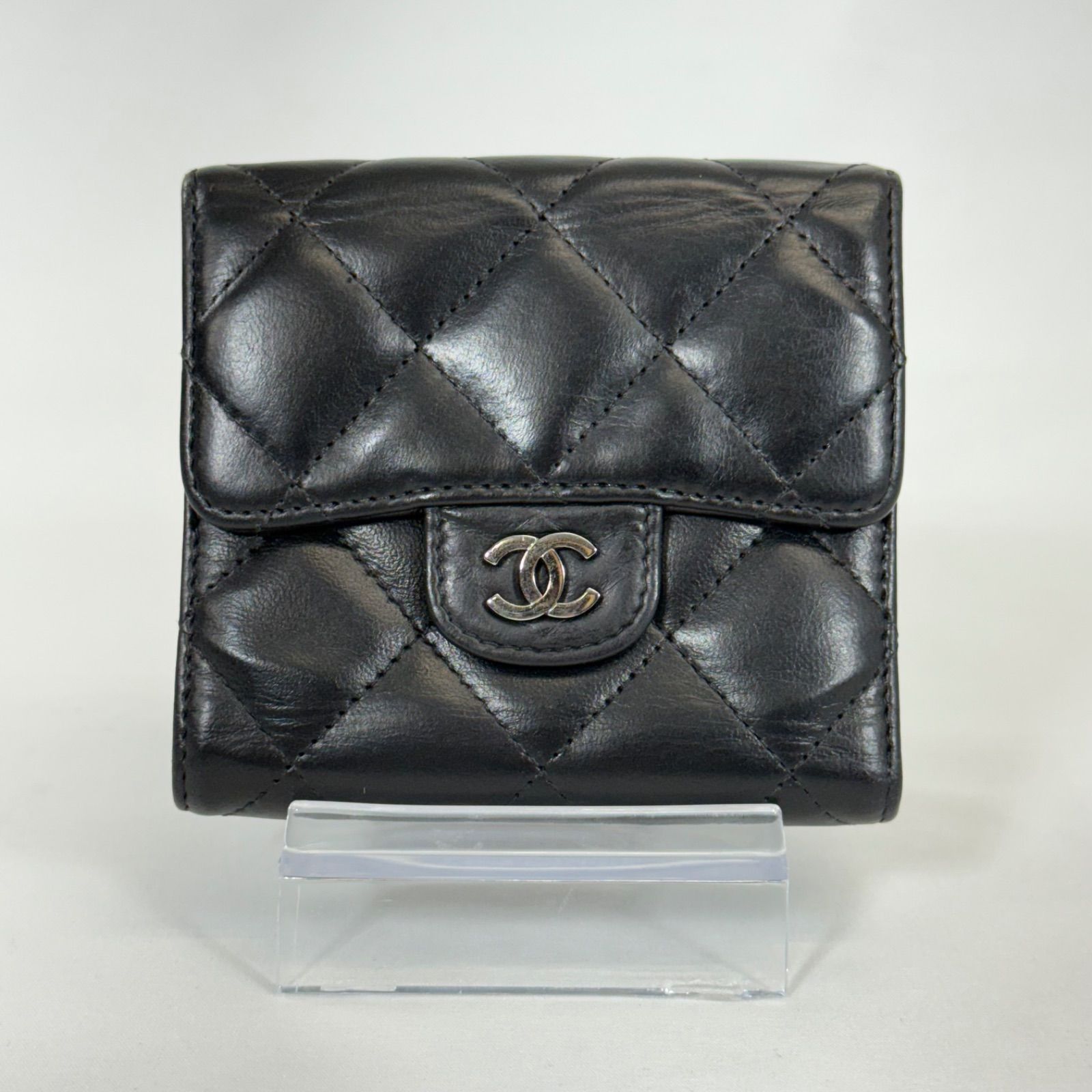 人気・美品】CHANEL シャネル ラムスキン マトラッセ タイムレス 