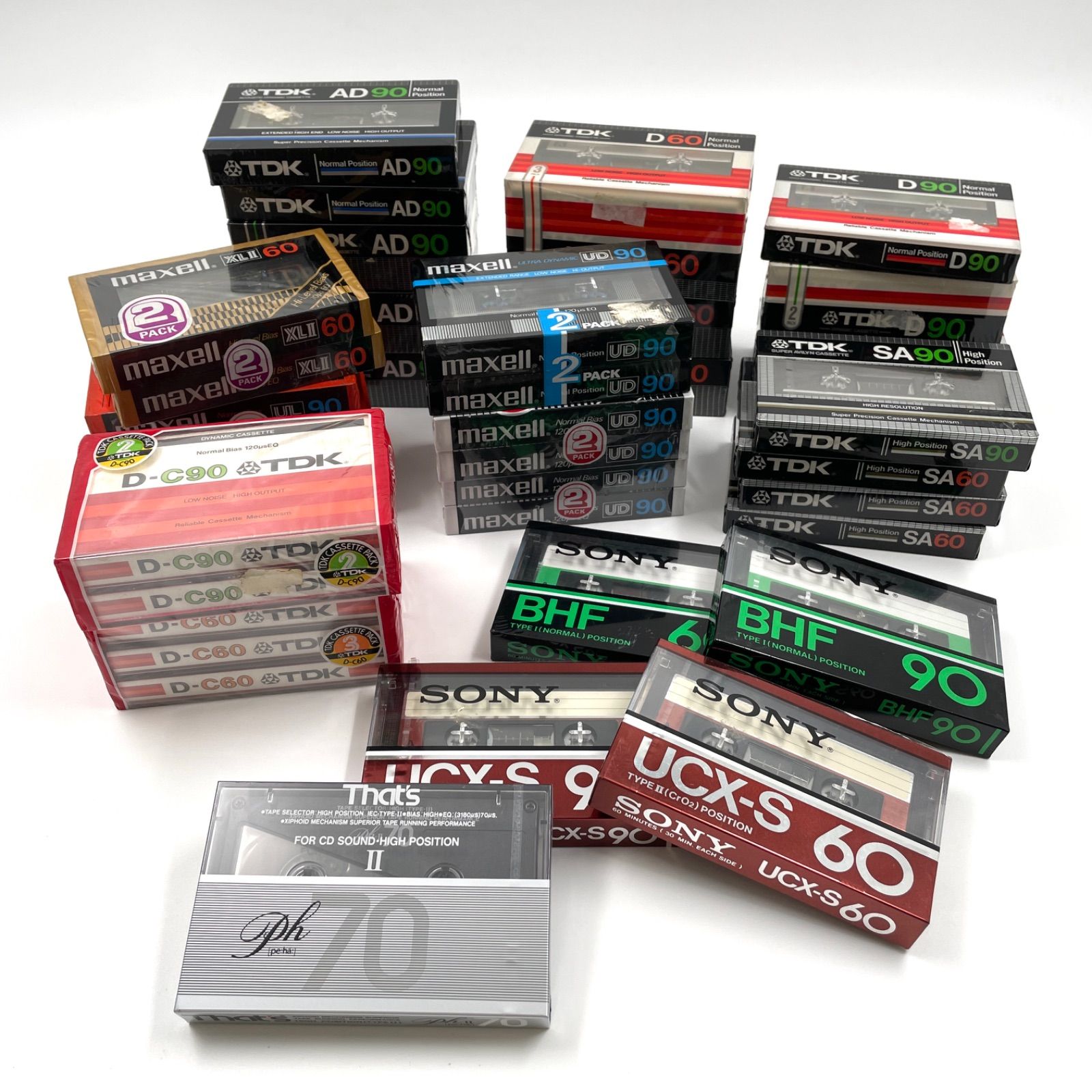 NK 121 TDK Maxell SONY 60〜90分 カセットテープカセットテープまとめ