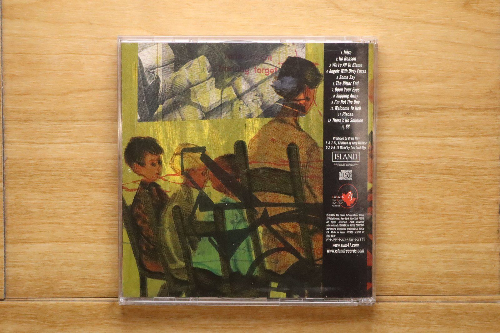 国内盤CD☆サム・フォーティーワン/SUM 41□ チャック リミテッド