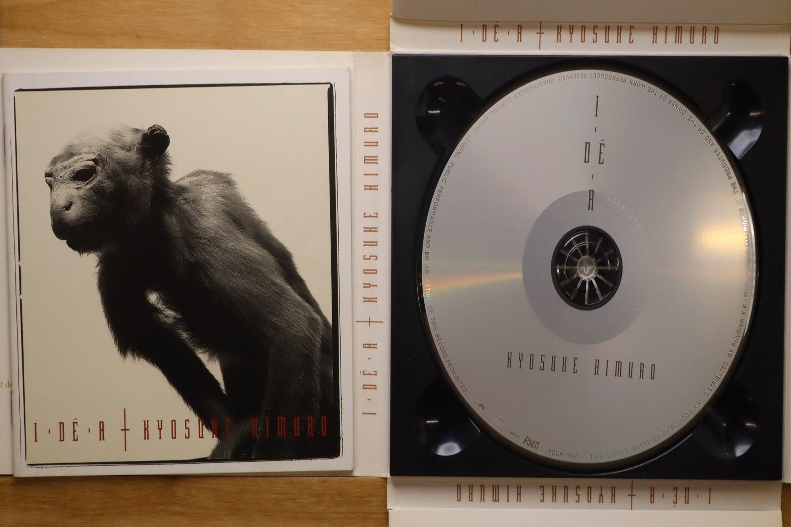 国内盤CD☆氷室京介/Kyosuke Himuro□ IDEA 【POCH1667/4988005208521