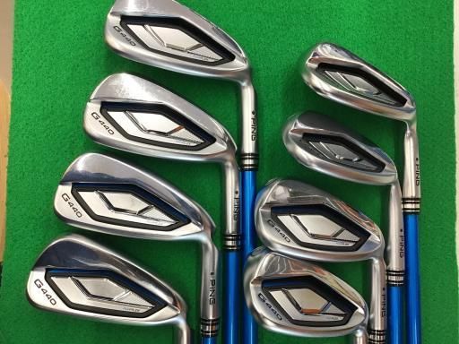 中古】 ピン G440 8S アイアンセット IR ALTA J CB BLUE(IR