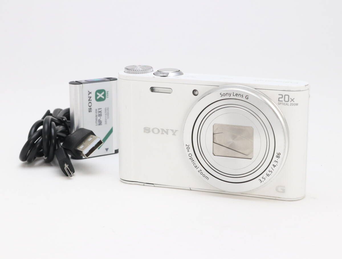 【ジャンク品】SONY DSC-WX300 ホワイト C (実用品) SONY ソニー Cyber-shot DSC-WX300 ホワイト 初期不良返品