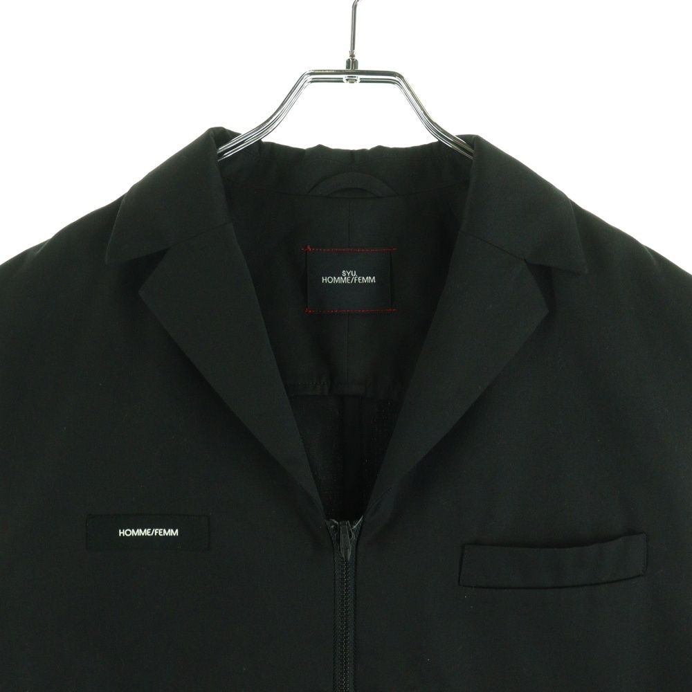 SYU.HOMME/FEMM (シュウ オム フェム) 20SS ラメベルト ジップアップ