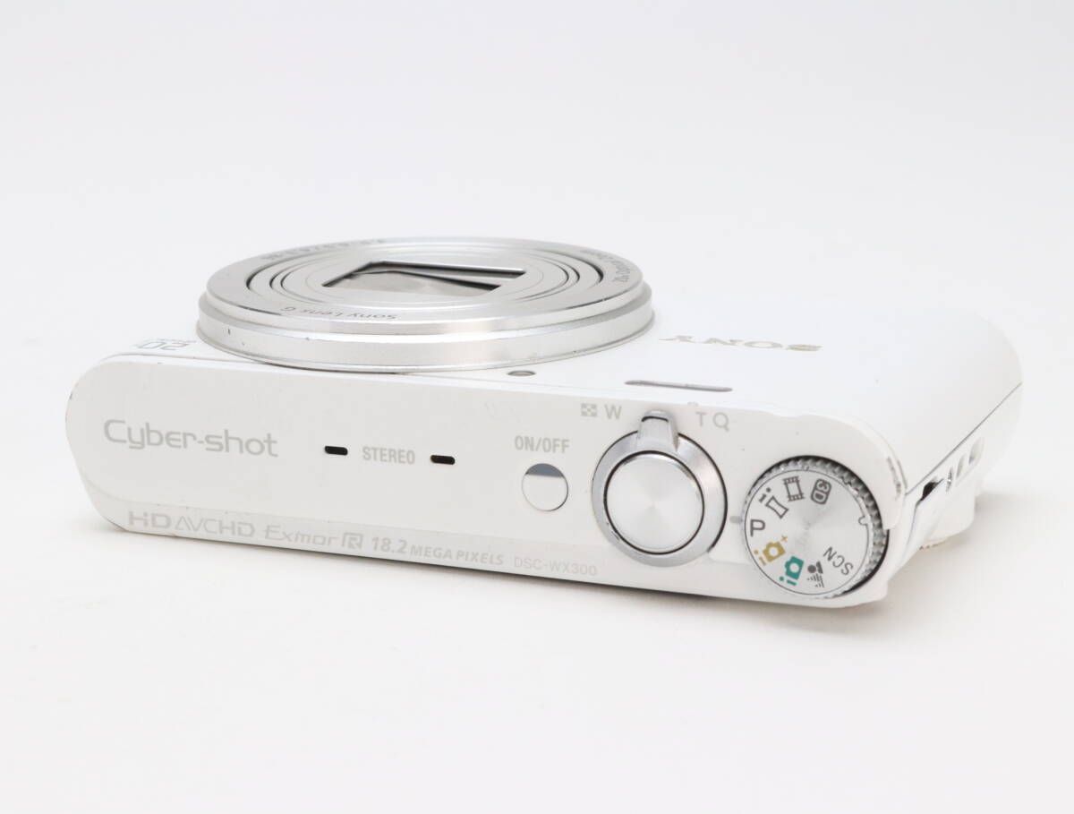 C (実用品) SONY ソニー Cyber-shot DSC-WX300 ホワイト 初期不良返品