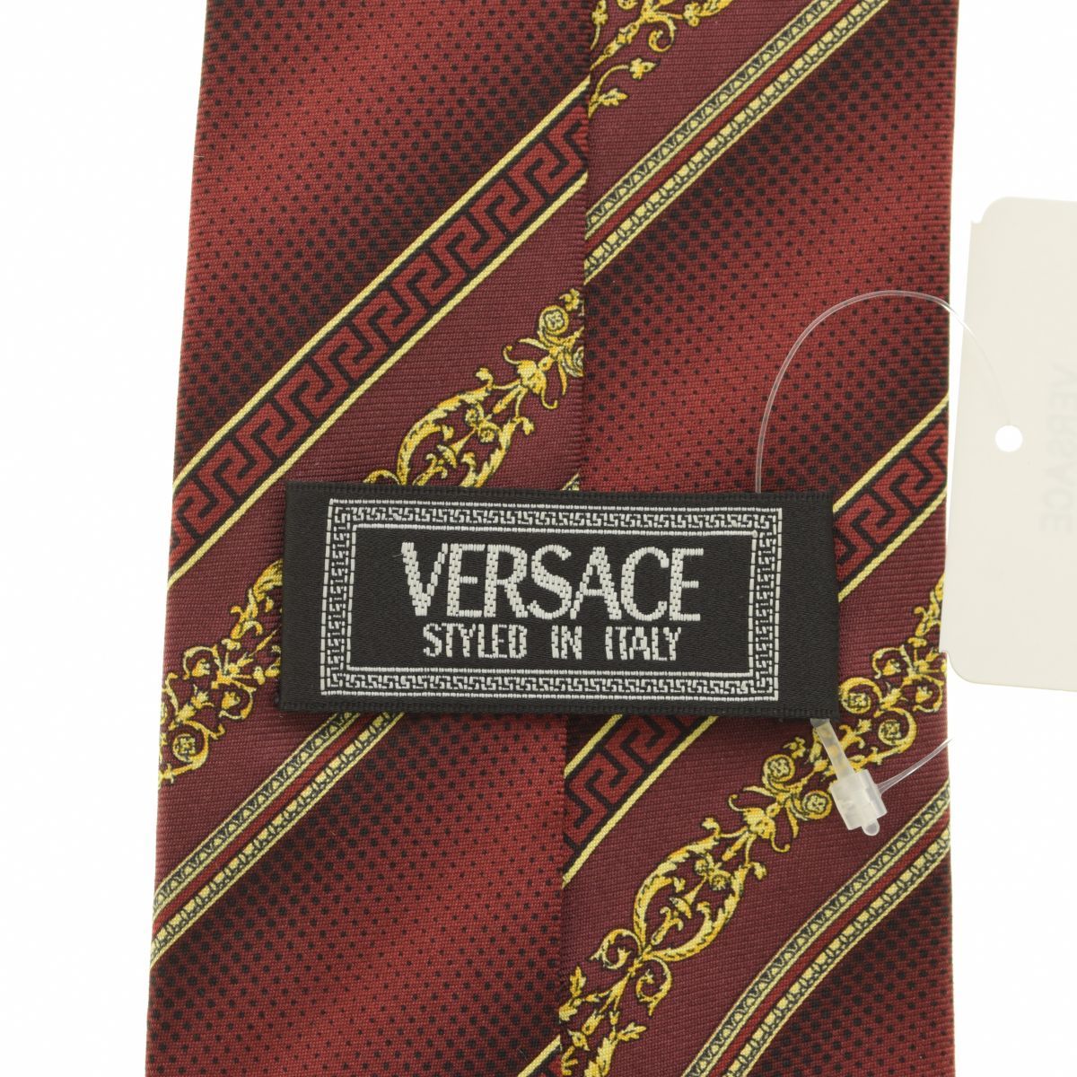 VERSACE】シルク ストライプネクタイ - メルカリ