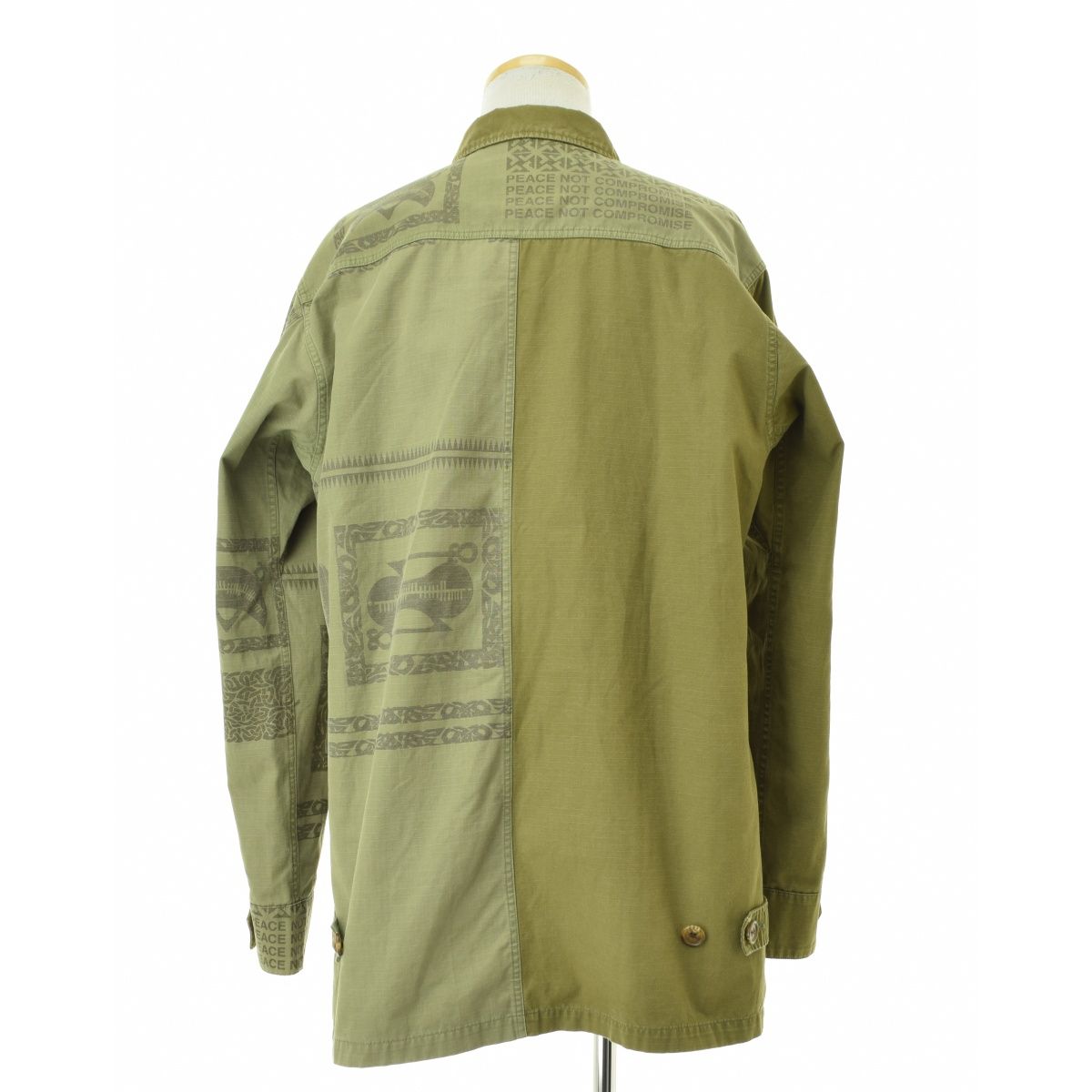 UNDERCOVER】03SS U245 SCAB期 archive GIZ ミリタリーパッチワーク