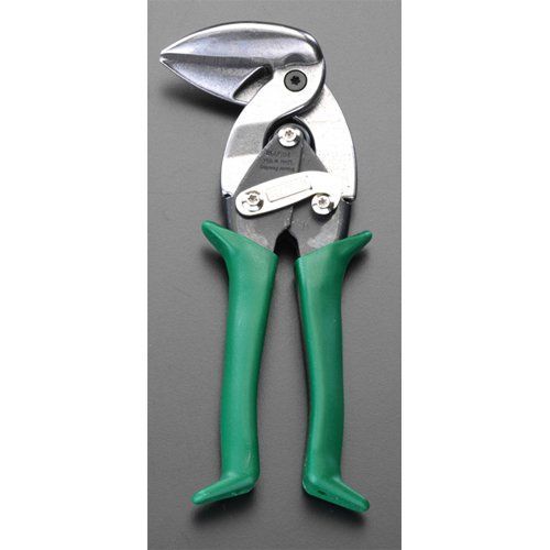  ESCO エスコ 200 mm はさみ 鉄板用 オフセット型 直 右曲用 EA 544 ME 2 右曲 金切バサミ 金切鋏 鋏 バサミ 板金バサミ 板金 その他 切削 切断 穴あけ