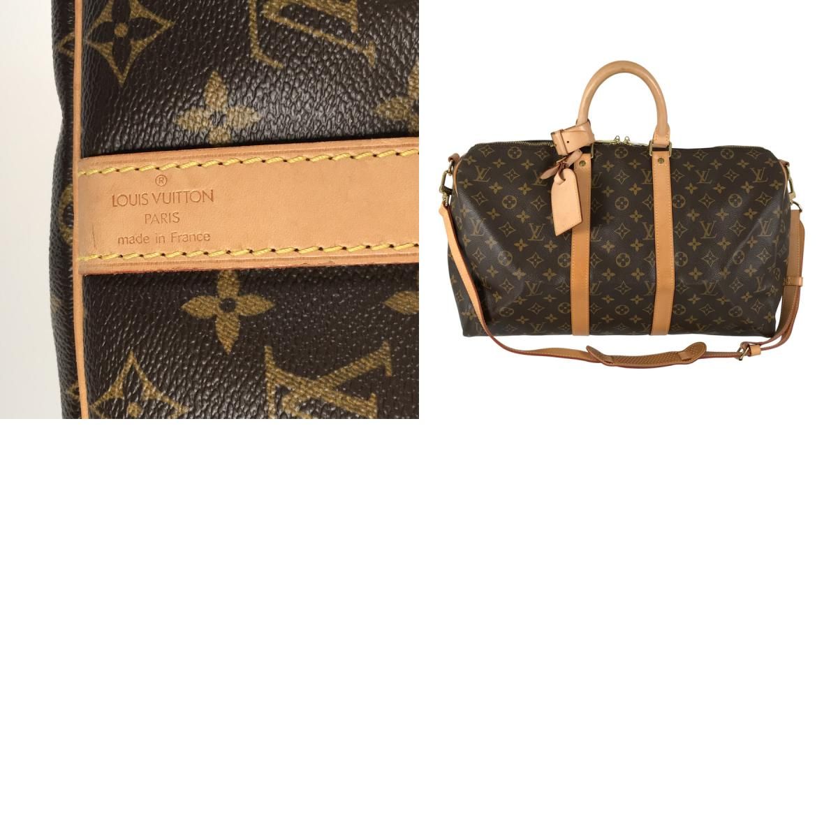 ルイ・ヴィトン LOUIS VUITTON モノグラム キーポル バンドリエール 45