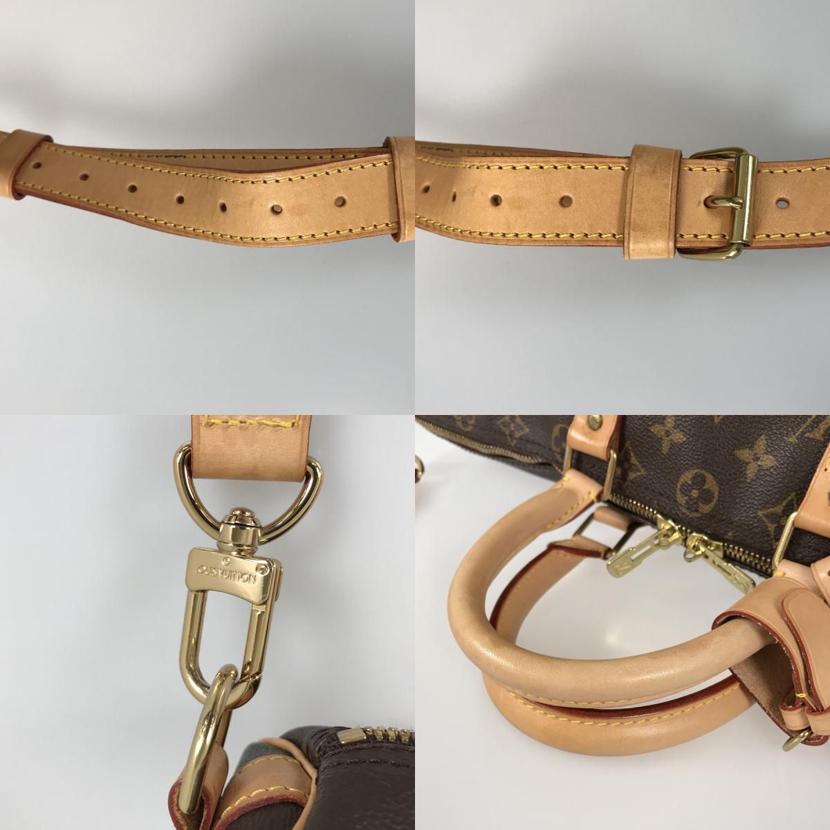 ルイ・ヴィトン LOUIS VUITTON モノグラム キーポル バンドリエール 45