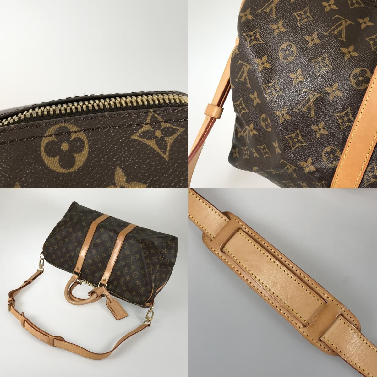 ルイ・ヴィトン LOUIS VUITTON モノグラム キーポル バンドリエール 45