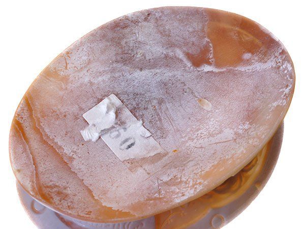 ジュエリー極】S・DACAMPO作 綺麗な貴婦人の彫刻 高級シェルカメオ