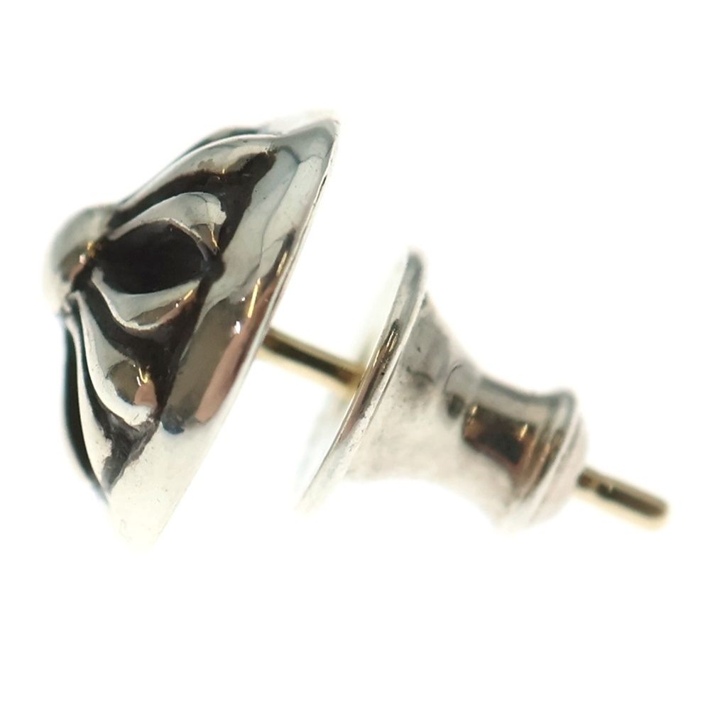 最安価格】クロムハーツ フローラルボールスタッド シルバーピアス