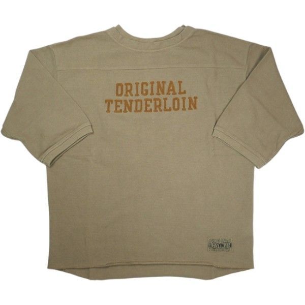 Size【L】 TENDERLOIN テンダーロイン MOSS STITCH SWEAT KHAKI クルー