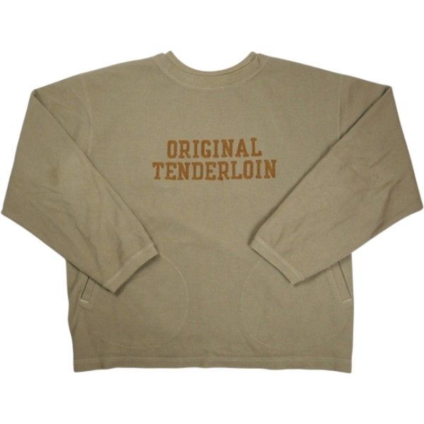 Size【L】 TENDERLOIN テンダーロイン MOSS STITCH NFL KHAKI