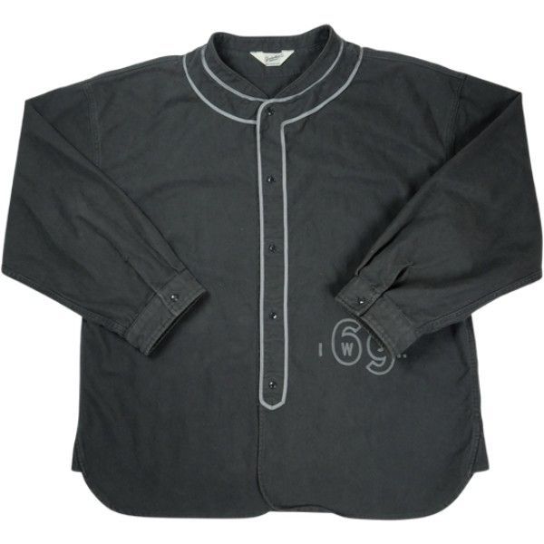 Size【L】 TENDERLOIN テンダーロイン BASEBALL SHT CHARCOAL ベース