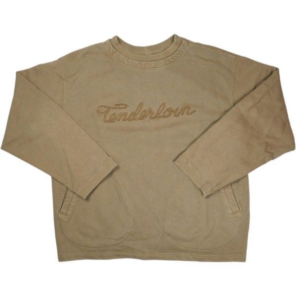 tenderloin テンダーロイン 美品sサイズカーキクルーネック定価 Size