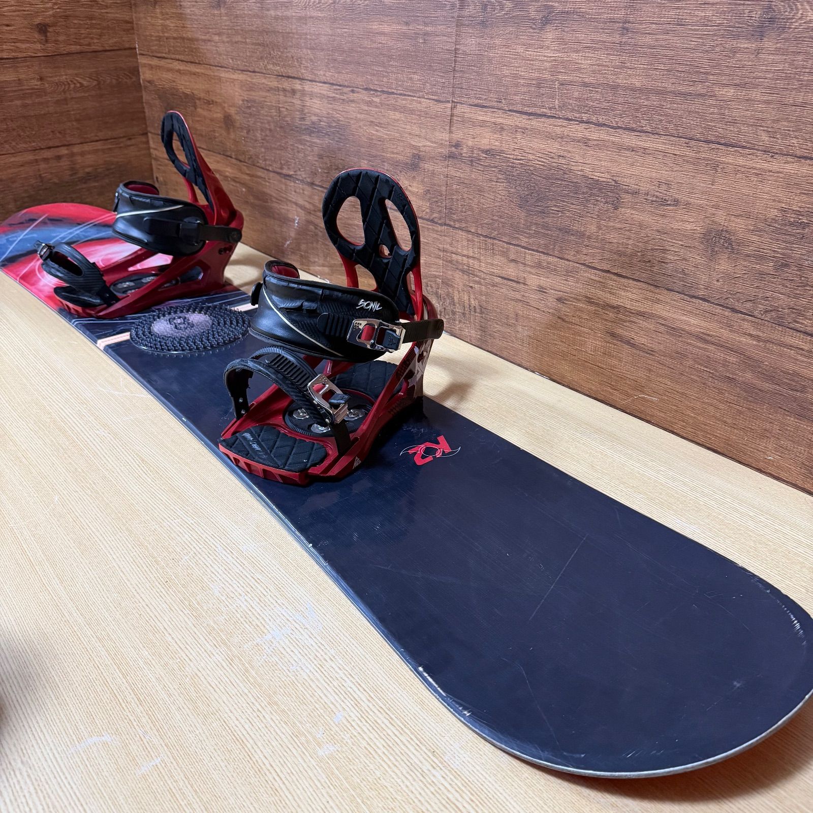 訳あり特価 K2 ケーツー メンズ スノーボード2点セット ボード 155cm