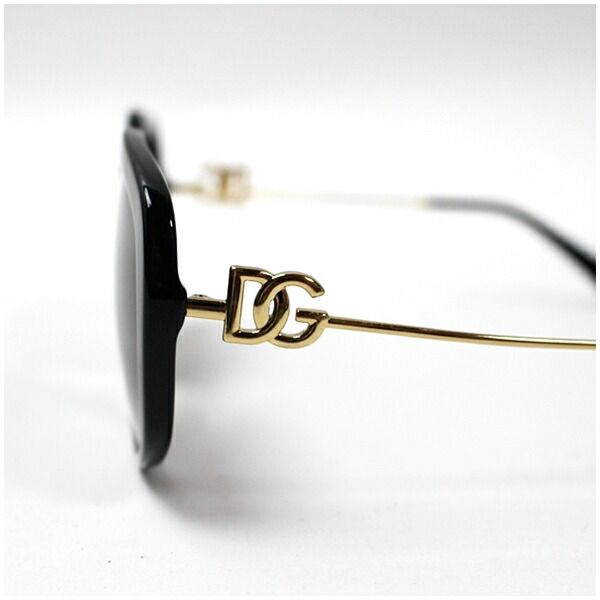 ドルチェアンドガッバーナ サングラス ゴールド ブラック 中古 AB