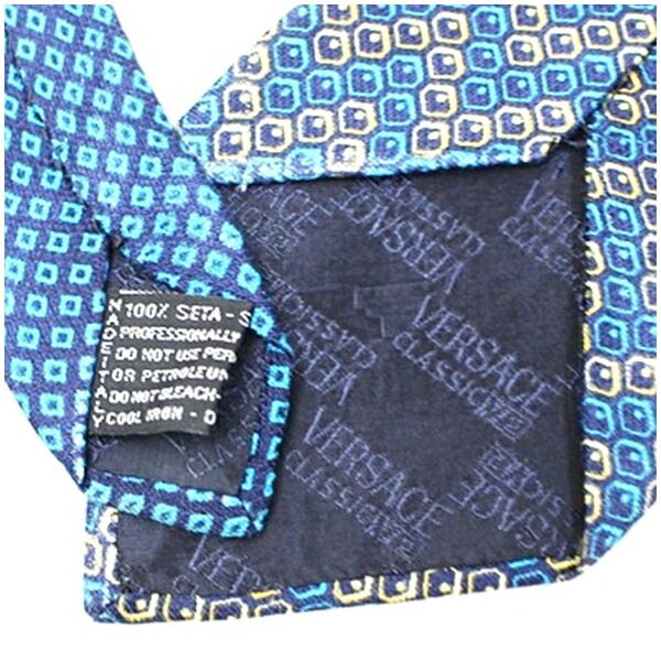 ベルサーチクラシック シルク ネクタイ 中古 ABランク VERSACE - メルカリ