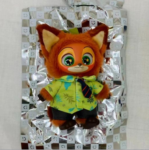 海外限定 中国限定 】MINISO ズートピア ぬいぐるみペンダント