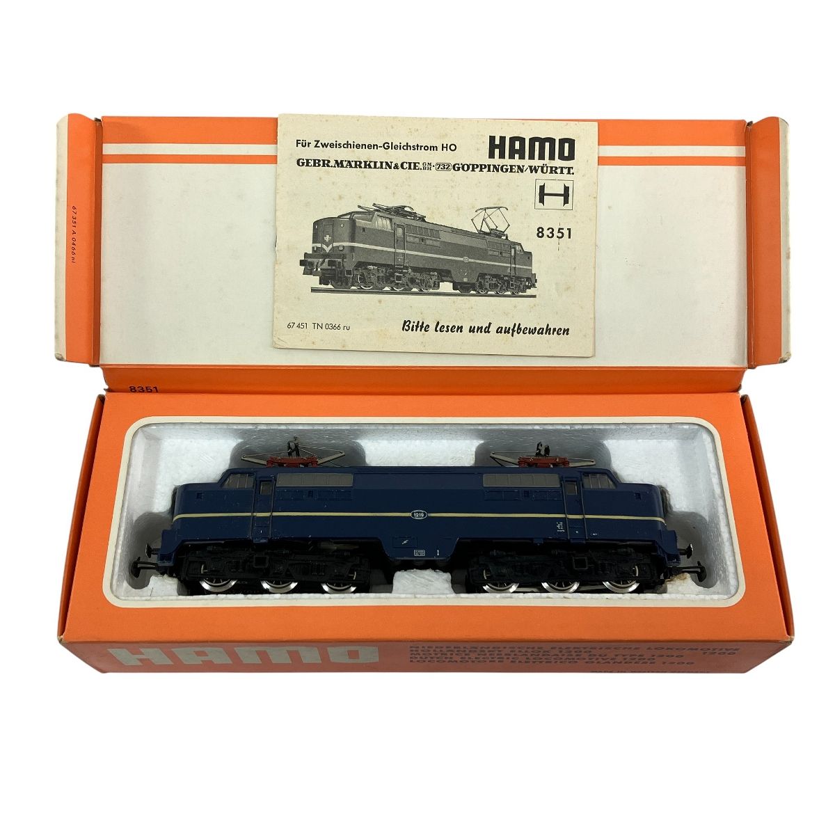 Marklin HAMO 8351 オランダ国鉄 NS 1200形 電気機関車 HOゲージ 鉄道