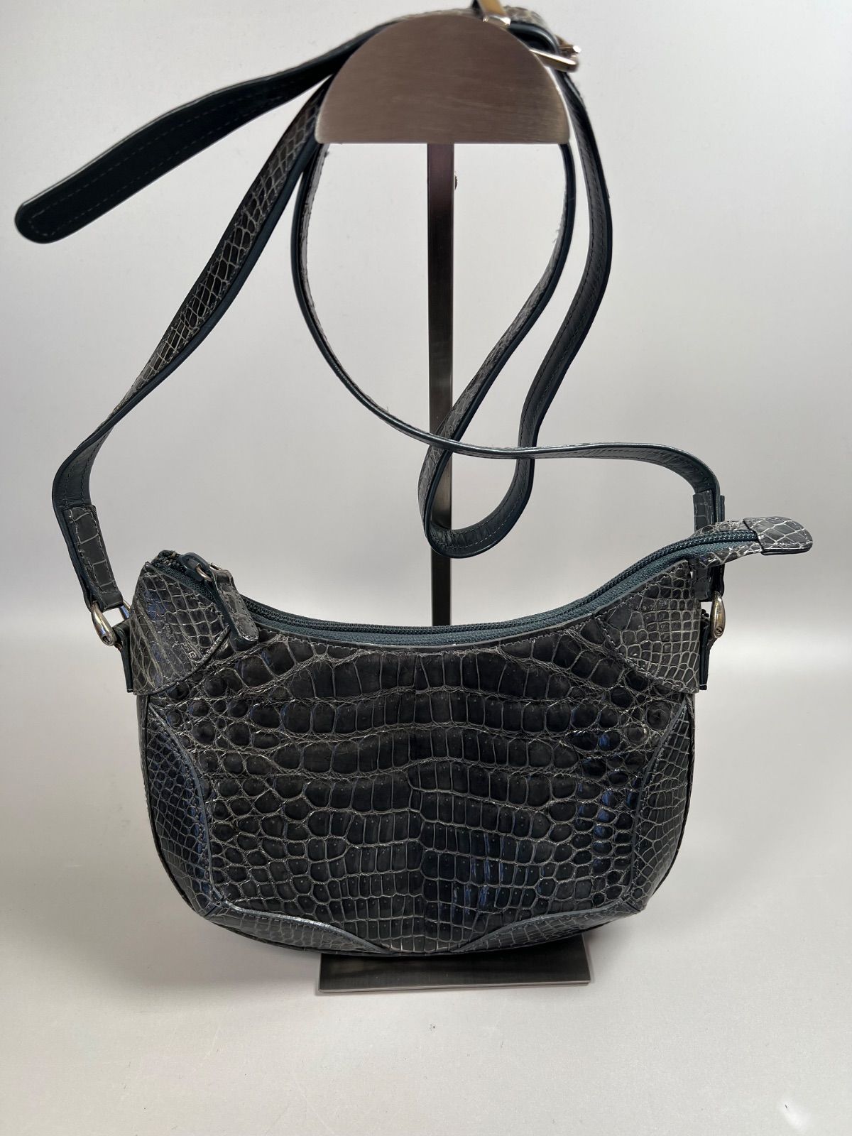 JRA *極美品*旧JRA*シャイニークロコダイル*クロコダイル*リアルクロコ