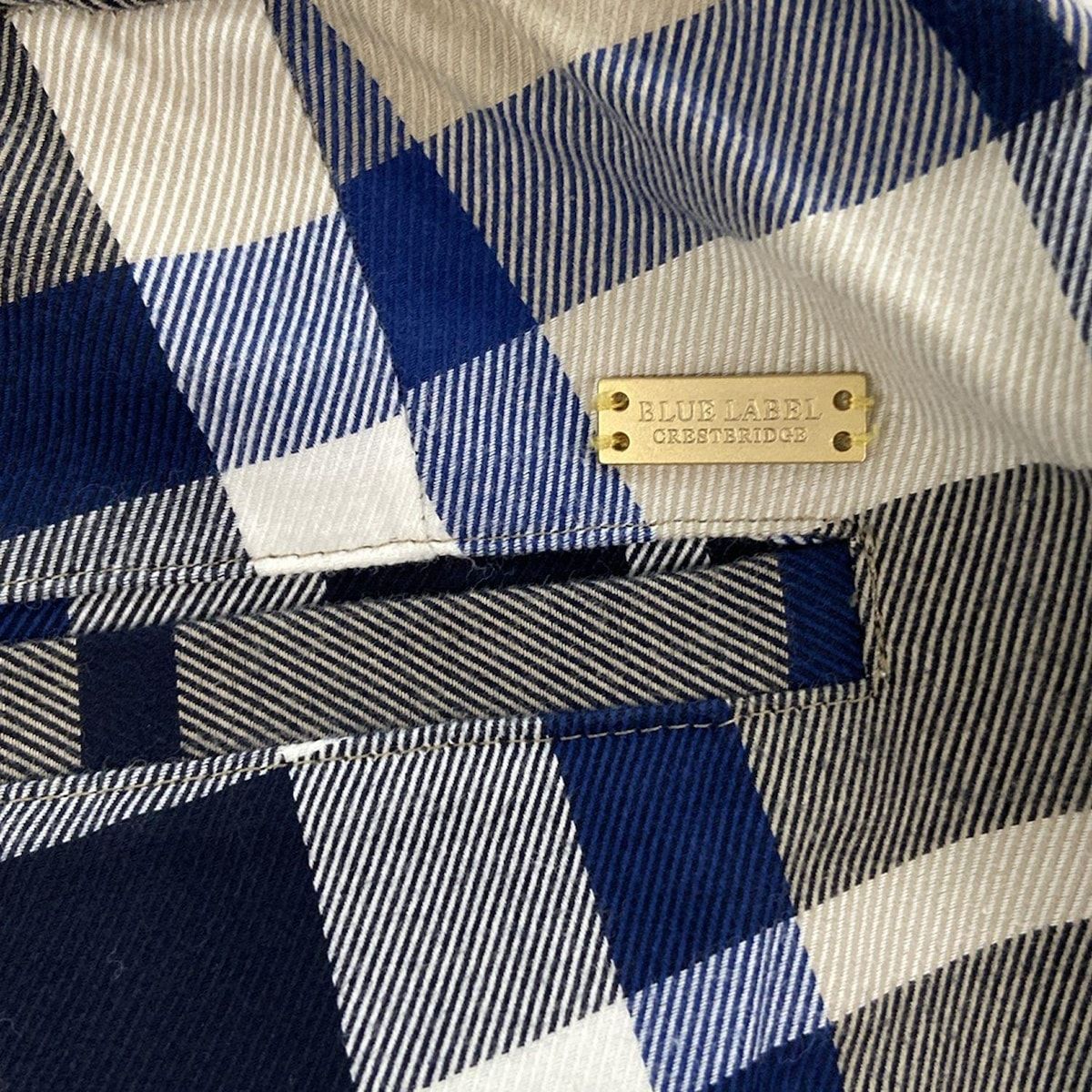 ブルーレーベルベージュ パンツ ブルーレーベルベージュ パンツ ブルーレーベルクレストブリッジ BLUE