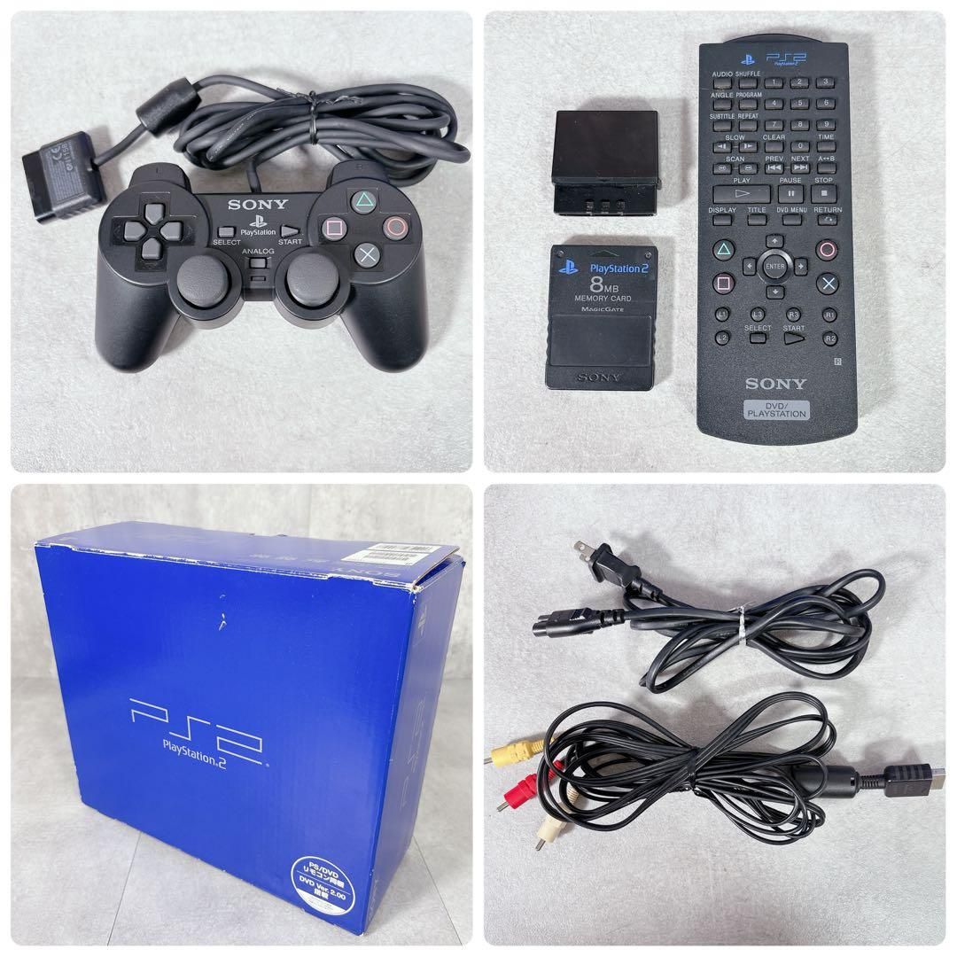 Sony Playstation2 本体セット 2台 + ソフト 12本 V446 PlayStation2 本体 プレステ2 ソフト2本付属 動作確認済 - メルカリ