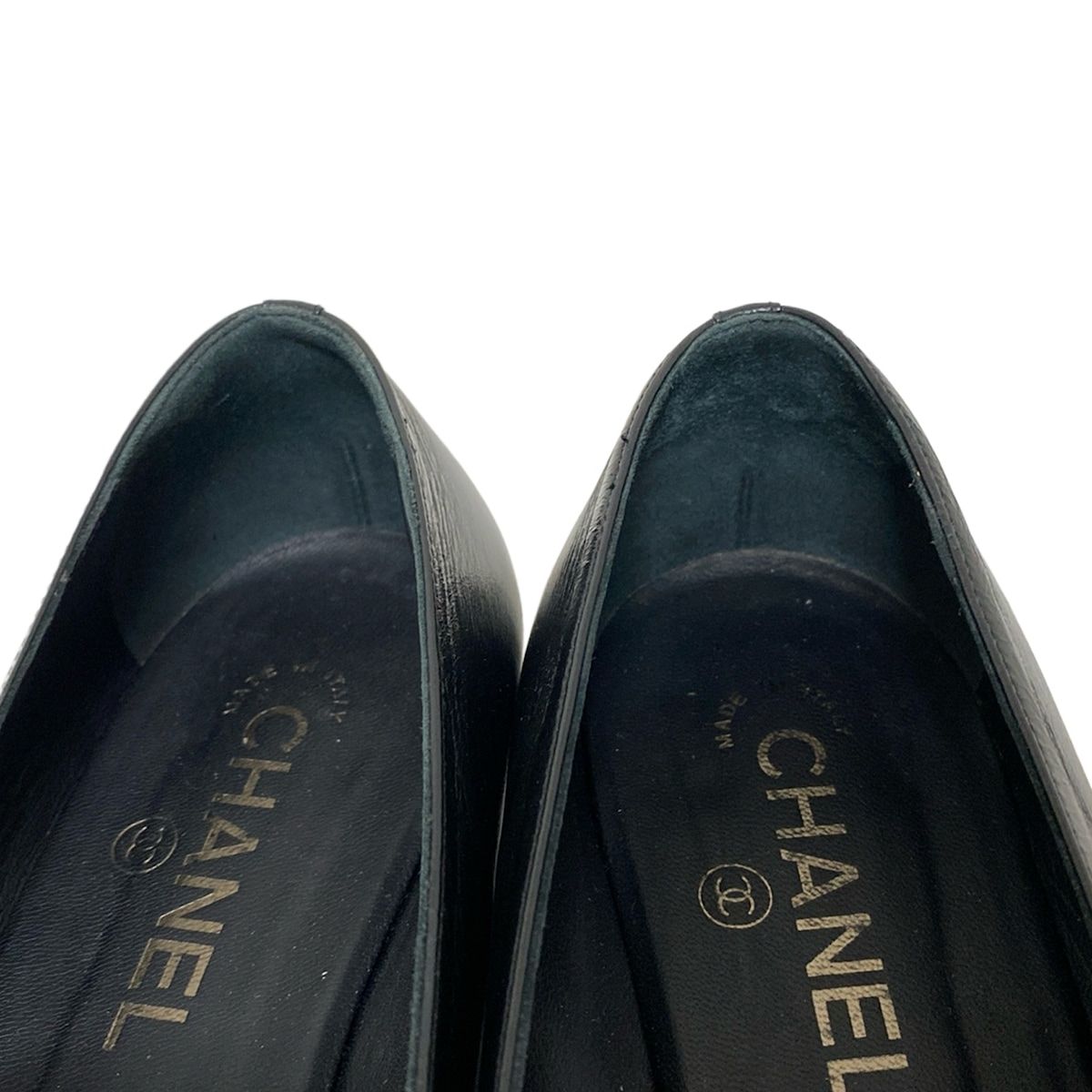 CHANEL(シャネル) シューズ 36 1/2 C レディース - G30637 黒 オペラ