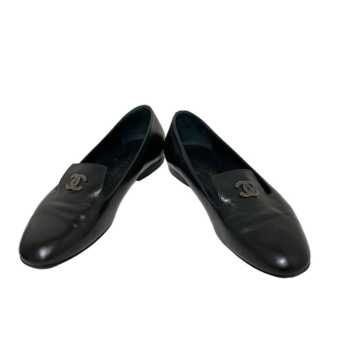 CHANEL(シャネル) シューズ 36 1/2 C レディース - G30637 黒 オペラ