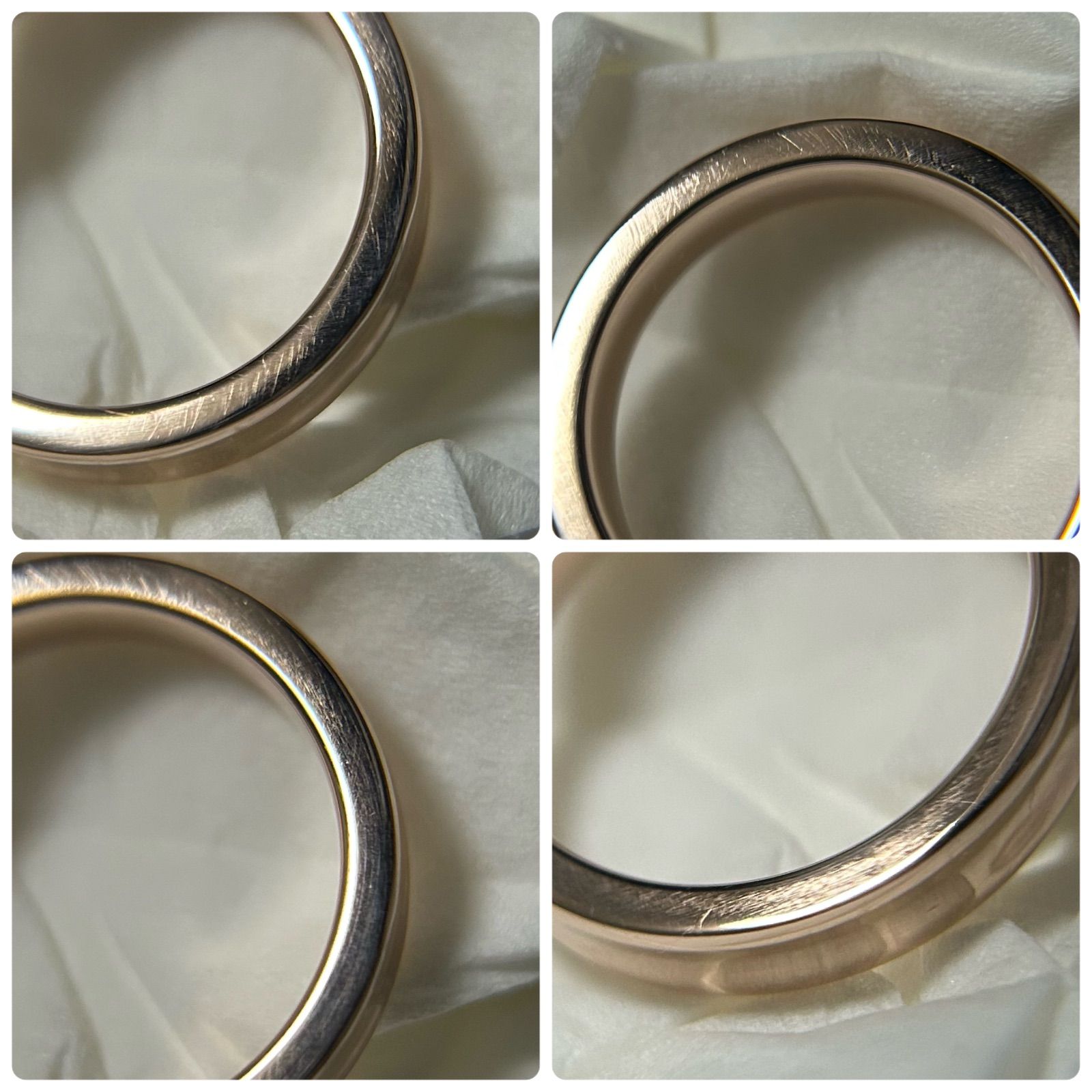 ティファニー リング 指輪 ナロー 1837 ルベドメタル 約8.5～9号の間