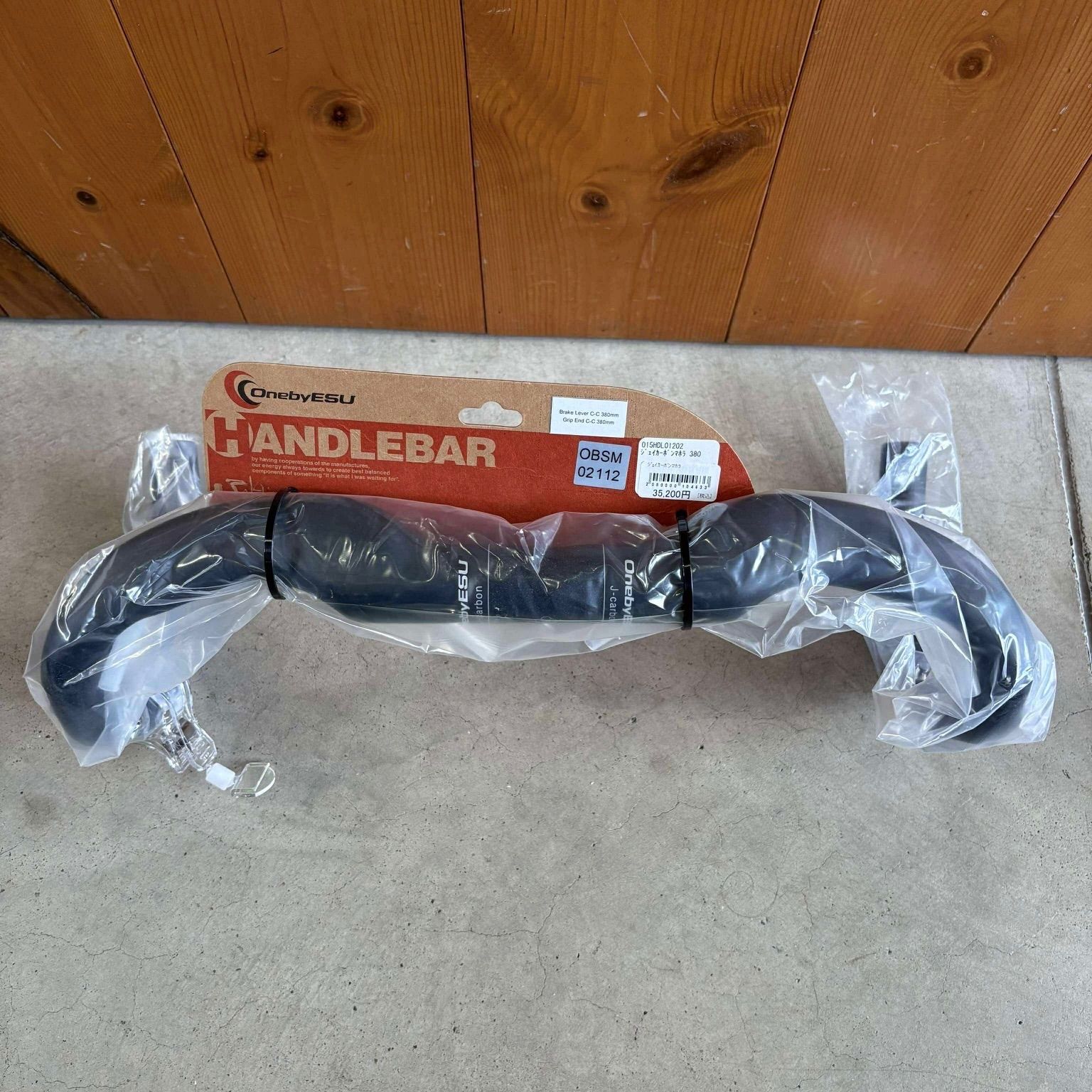 OnebyESU J carbon Mahora 380 mm カーボンドロップハンドル ワンバイエス ジェイカーボンマホラ ロードバイク ヒルクライム 軽量