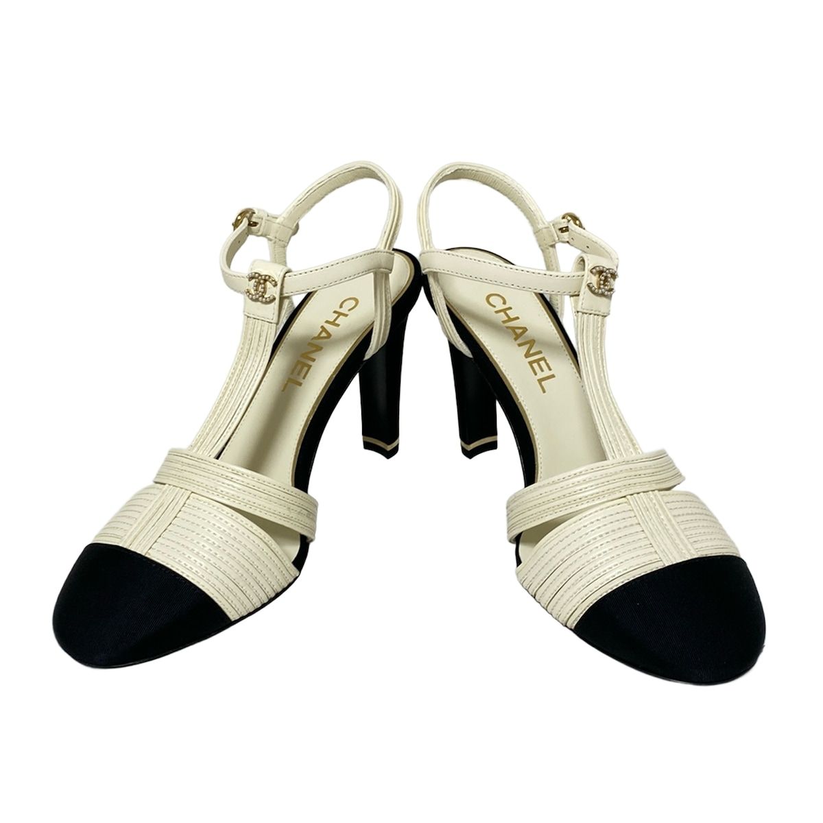 CHANEL(シャネル) サンダル 37 1/2 C レディース美品 - G39016