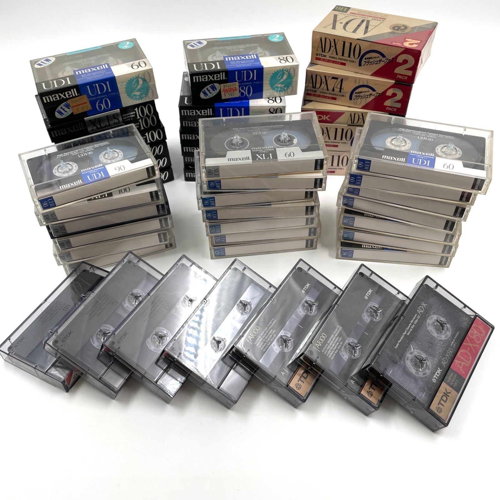 NK 121 TDK Maxell 60〜110分 カセットテープまとめ