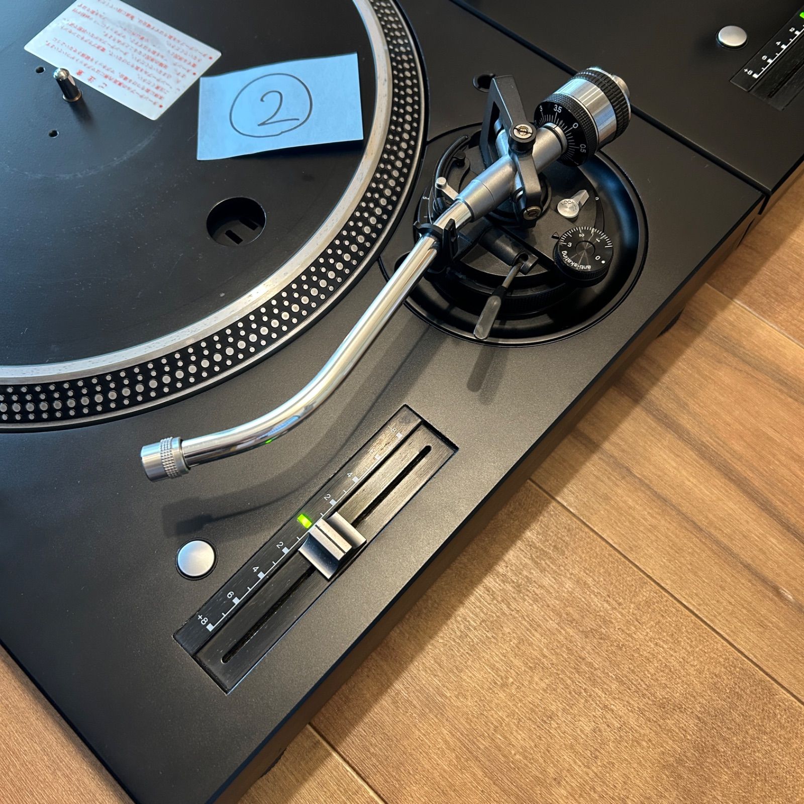 高音質カスタム品》Technics sl1200 mk3d 2台セット 動作確認
