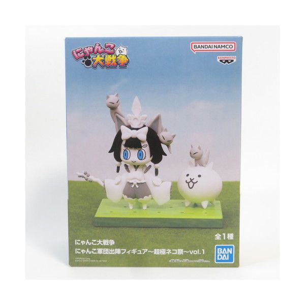 にゃんこ大戦争　フィギュア にゃんこ軍団出陣 巫女姫ミタマ にゃんこ城 17個 中古 未開封品 にゃんこ軍団出陣フィギュア にゃんこ大戦争 超極ネコ祭