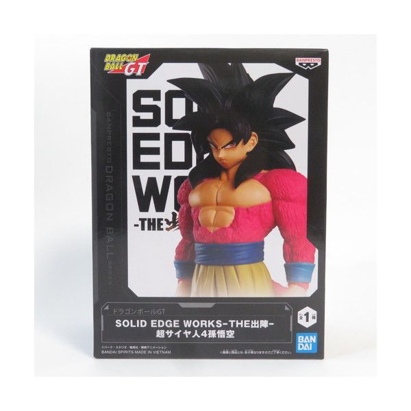中古 未開封品 SOLID EDGE WORKS-THE出陣- ドラゴンボールGT 超サイヤ