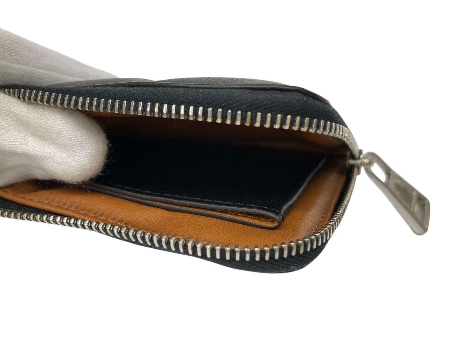 MONCLER (モンクレール) NEW FLAT WALLET SMALL レザー フラット