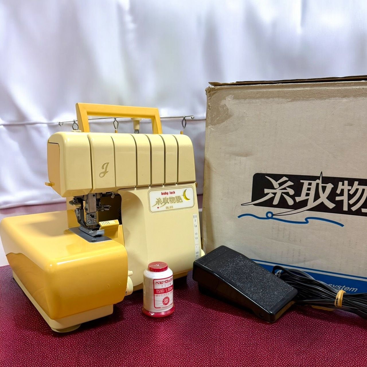 JUKI baby lock EF-205S ベビーロック 1本針2本糸 ロックミシン＊簡易 