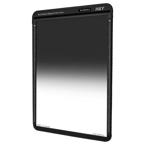 H Y Kシリーズ ミディアムGND 8 100 mm幅 角型 ハーフND 0 9 フレーム付き KM 09