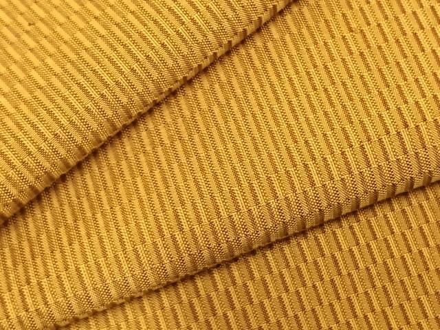 平和屋着物 山下八百子 本場黄八丈 市松綾織 紬 正絹 fy