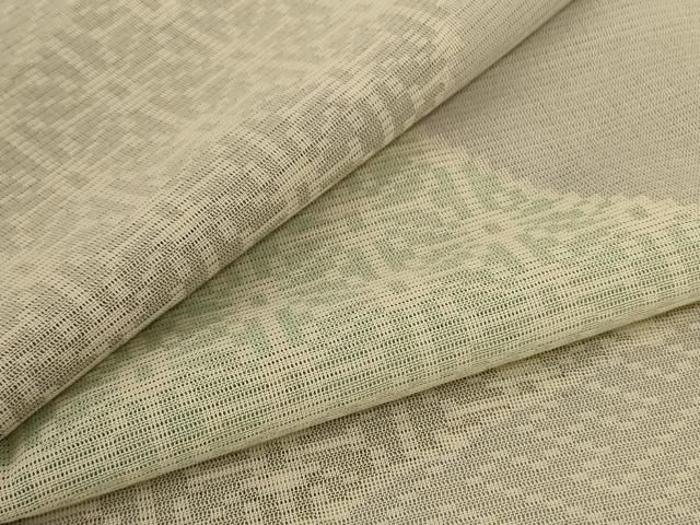 平和屋着物 夏物 小紋 絽 切嵌吉祥文 正絹 jd