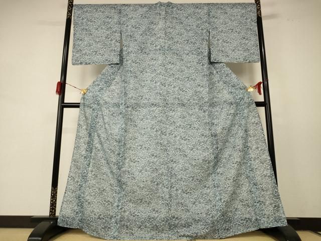 平和屋着物 夏物 小紋 絽 松竹梅 洗える着物 jd