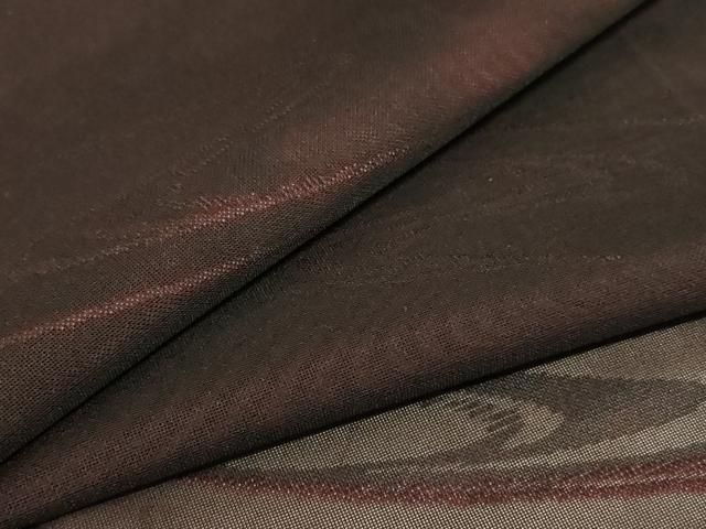 平和屋着物 夏物 小紋 流水紋紗 正絹 jd