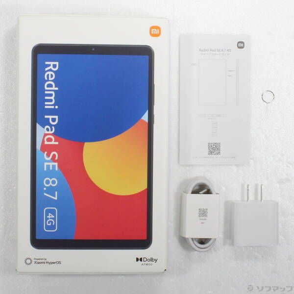中古品〕 Redmi Pad SE 8.7 4G 64GB グラファイトグレー SIMフリー