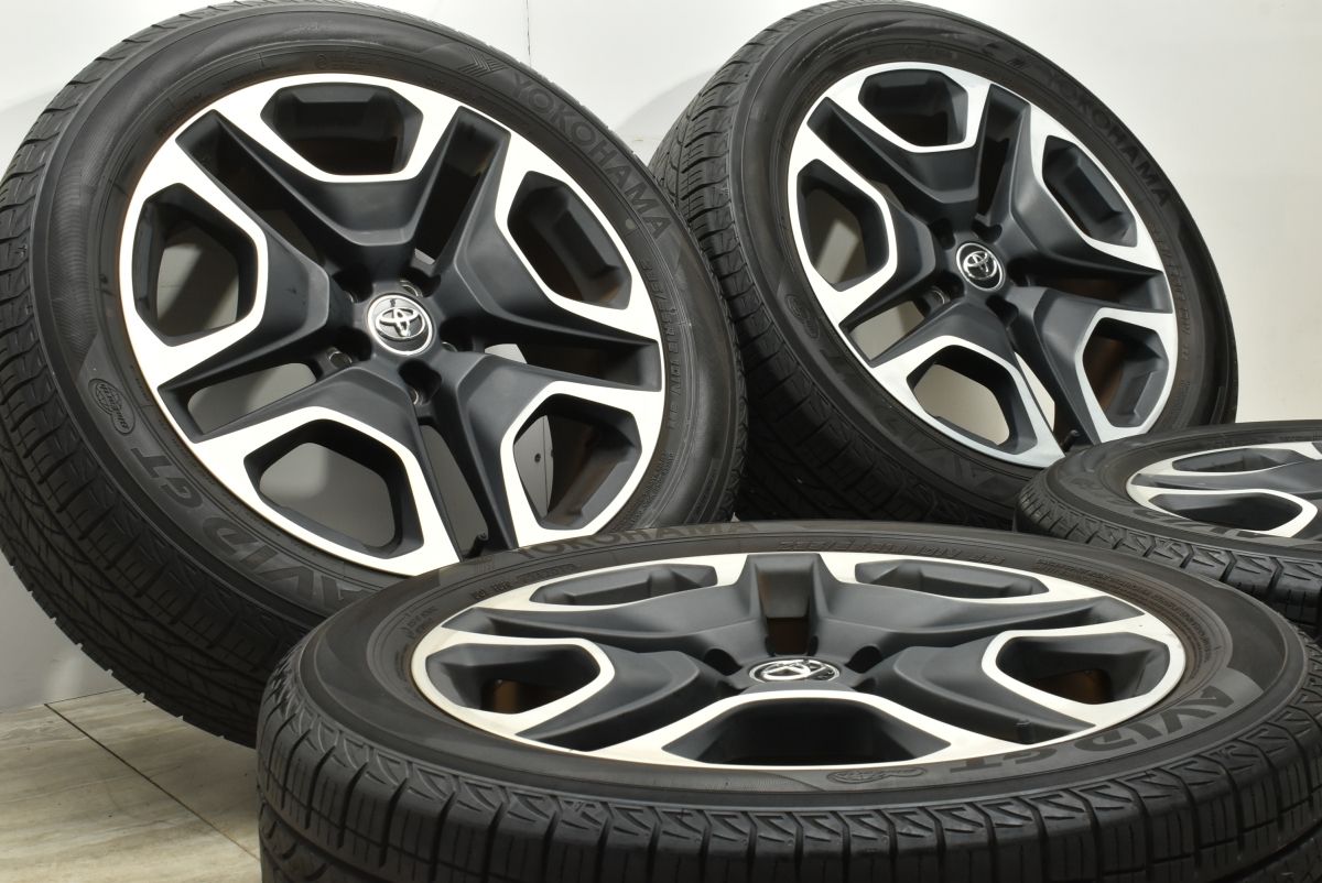交換用に トヨタ RAV 4 アドベンチャー 19 in 7 5 J 40 PCD 114 3 ヨコハマ AVID GT 235 55 R ハリアー ヴァンガード 流用