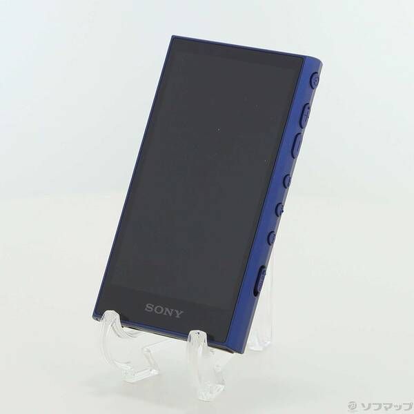 中古品〕 WALKMAN A300シリーズ メモリ64GB+microSD ブルー NW-A307(L