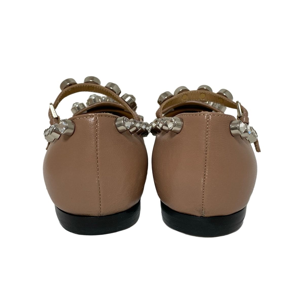 セルジオロッシ フラットシューズ 351/2 レディース - ピンクベージュ